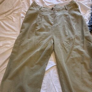 Men's Checkered Pants - Brown